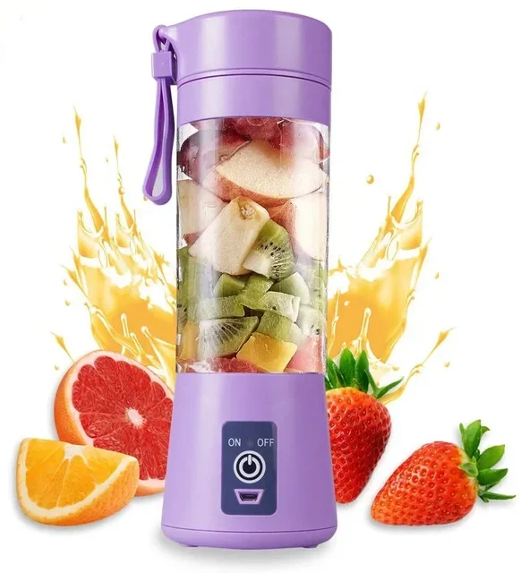 Portable Mini Electric Juicer | USB Charging | Best Smoothie Milkshake Maker | Automatic