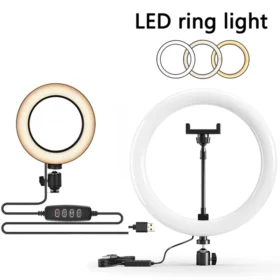 26cm Dimmable LED Selfie Ring Light