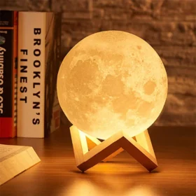 3D Print Moon Lamp | Rechargeable | Amazing Quality