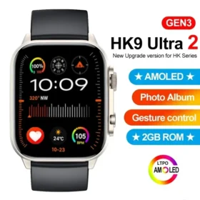 AMOLED HK9 Ultra 2 Smartwatch | ChatGPT NFC Smart Watch For Men