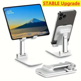 Foldable Mobile Phone Holder  | Tablet Desk Mount Tables