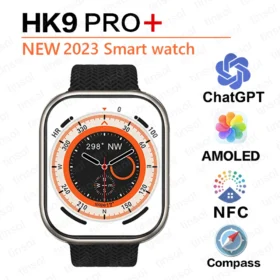 HK9 Pro Plus Smartwatch | AMOLED Display