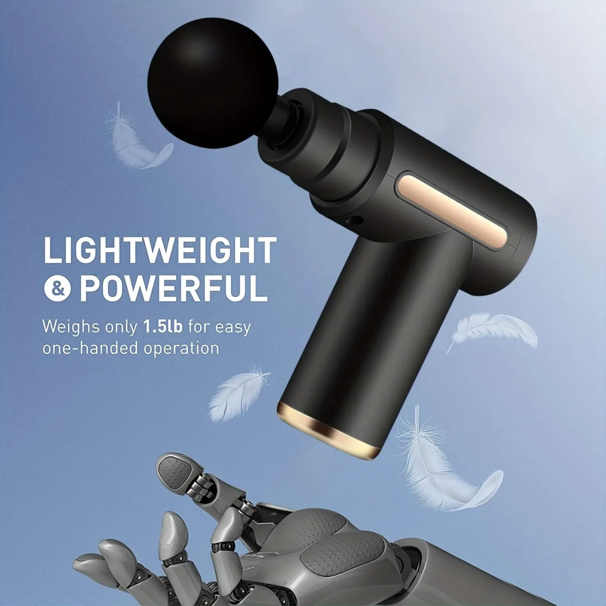 Portable Facial Massage Gun | Electric Percussion Pistol Massager