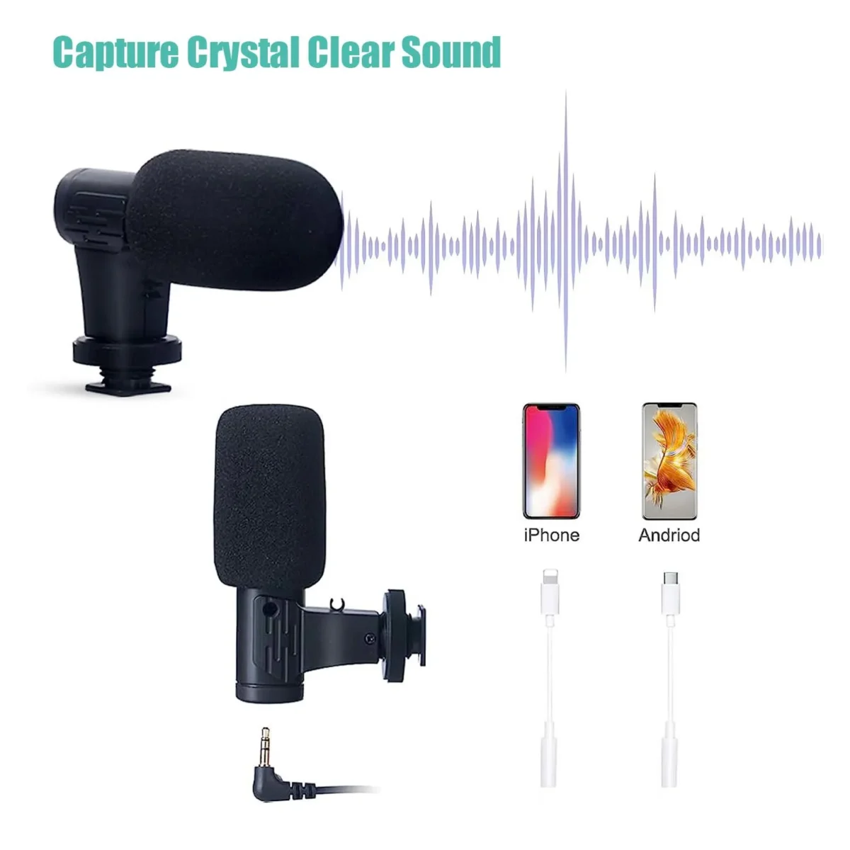 Smartphone Vlogging Kit with Tripod | Best Mini Microphone Starter Vlog kit