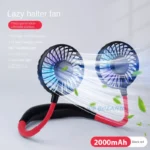 Neck Fan | Hanging Rechargeable Mini Sports Fan | 3-Speed Adjustable