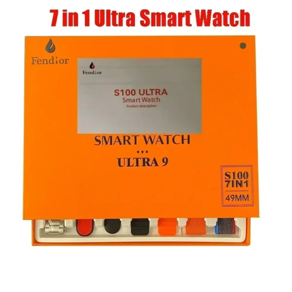 s100 ultra smartwatch 7 in 1 smartwatch price in pakistan