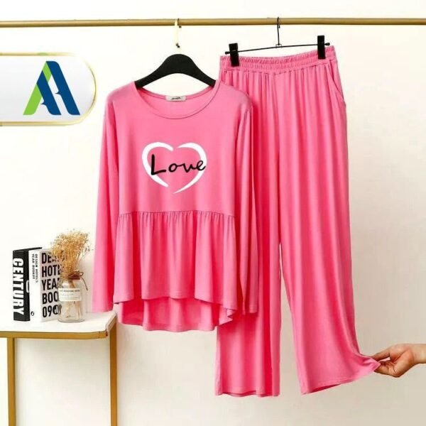 Pink Love Flapper women's nightwear