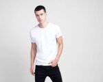 Best Men's Stitched White Round Neck T-Shirt | Premium quality