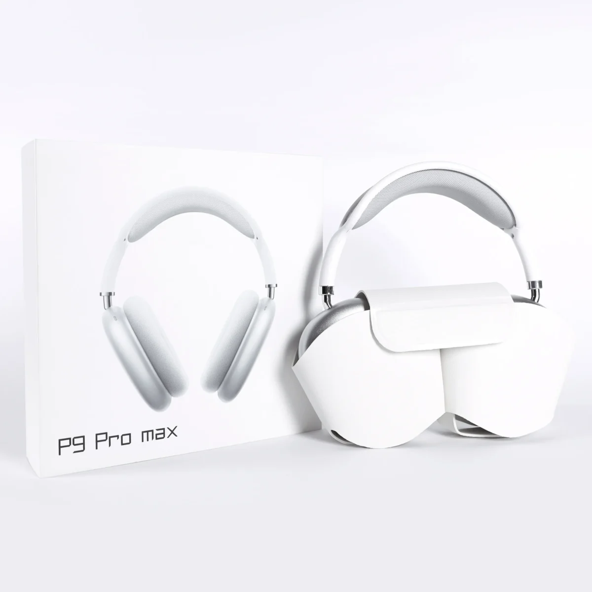 P9 Pro max Headphones | Bluetooth with Mic Headsets | Stereo Sound with Case