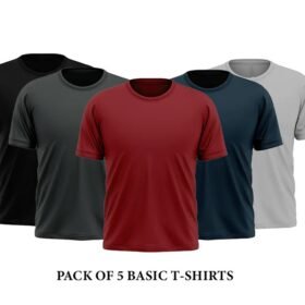 Pack of 5 Men's Printed Shirts