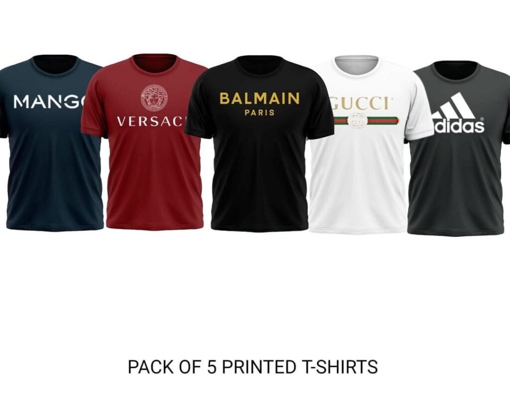Pack of 5 Men's T-Shirts | Amazing Fabric