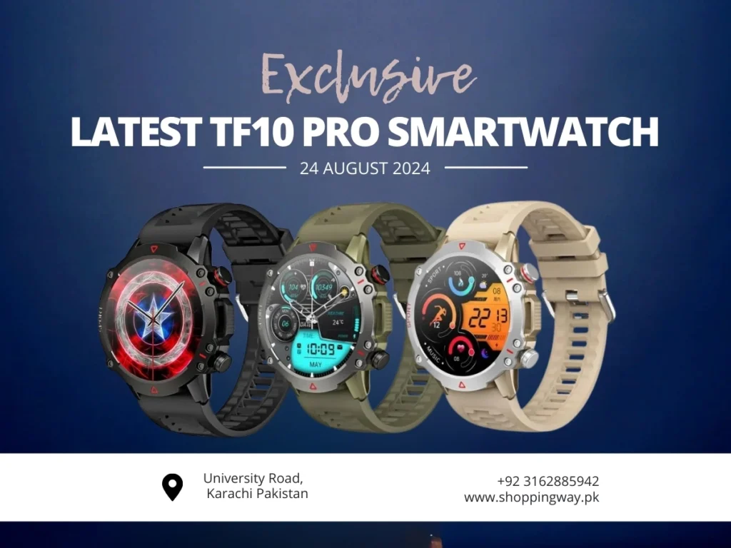 Buy Latest TF10 PRO Smartwatch in Pakistan 