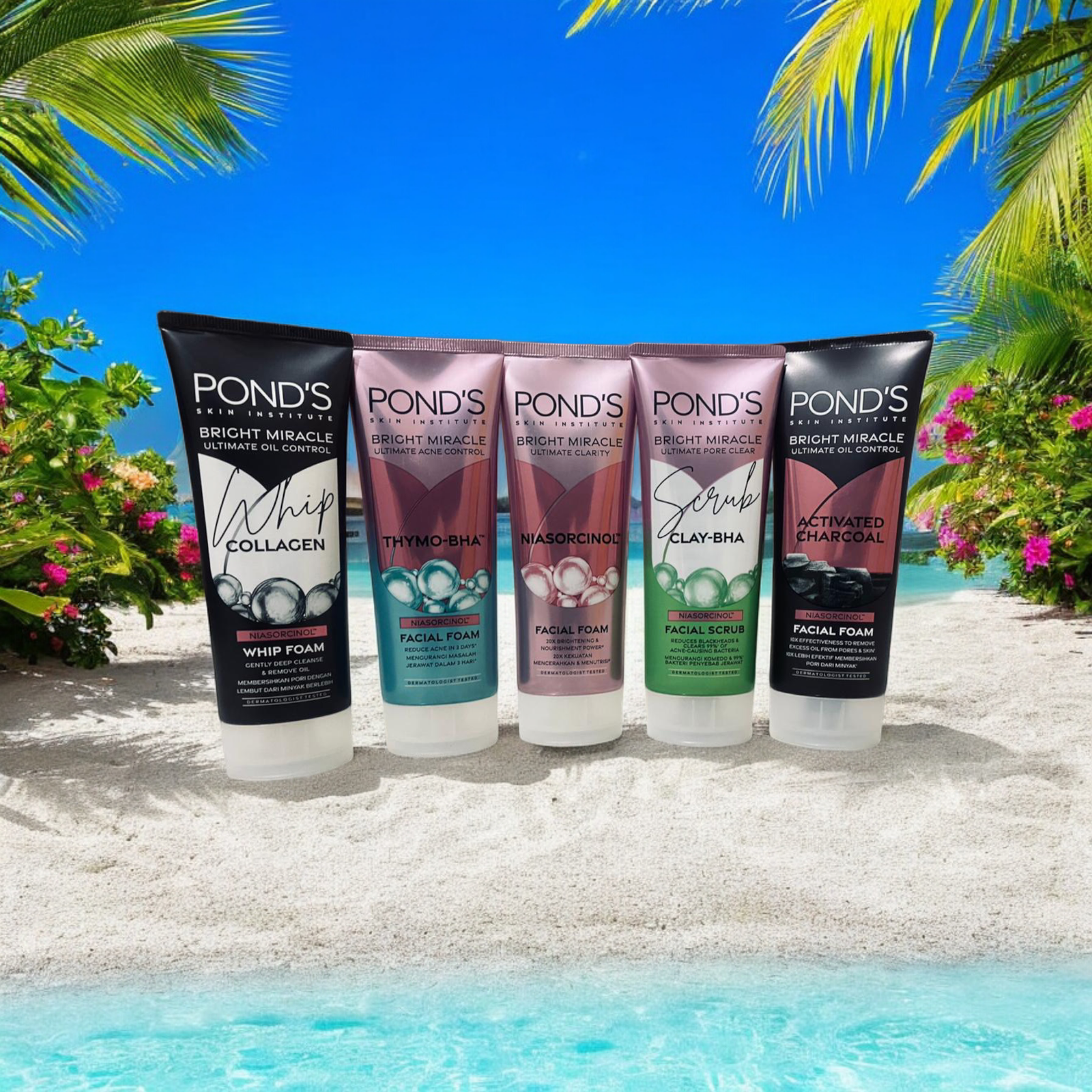 Pond's face wash