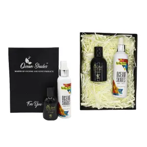 Gift Box with Perfume & Body Spray For Men