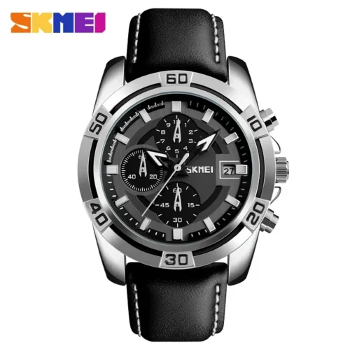 SKMEI Quartz Men Watches Luxury Brand Waterproof Military Sport Watch Chronograph Stopwatch Clock Relogio Masculino 9106