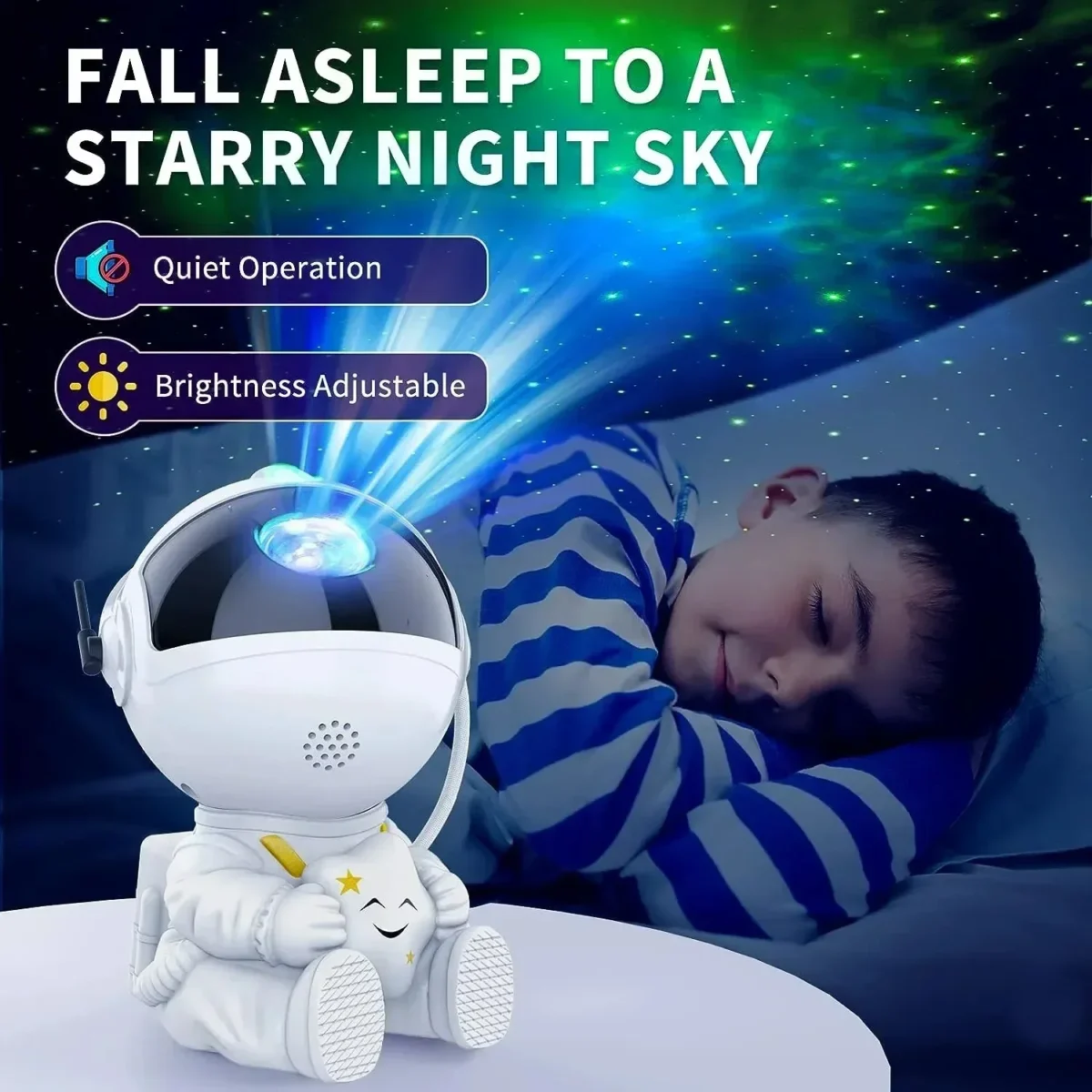 Galaxy Astronaut Projector LED Night Light Starry Sky Porjectors Lamp Decoration Bedroom Room Decorative For Children Gifts