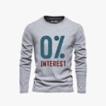 Pack of 4 Monday Perfect Interest Mens Printed Long Sleeves T-Shirts - Image 2