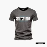 Pack of 4 Outside Reality Summer Surfing Mens Printed T-Shirts - Image 5