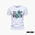 Pack of 5 Coconut Beach Santa Cruz Rider Mens Printed T-Shirts - Image 3