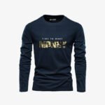 Pack of 4 Time for Awesome Surfing Mens Printed Long Sleeves T-Shirts - Image 3