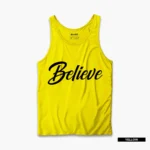 Pack of 3 Get Beast Believe Printed Tank Tops For Mens - Image 2