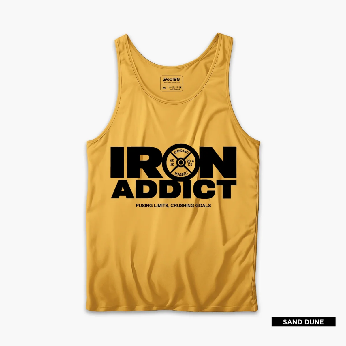 Pack of 3 Heavier Iron Fit Printed Tank Tops For Mens - Image 2