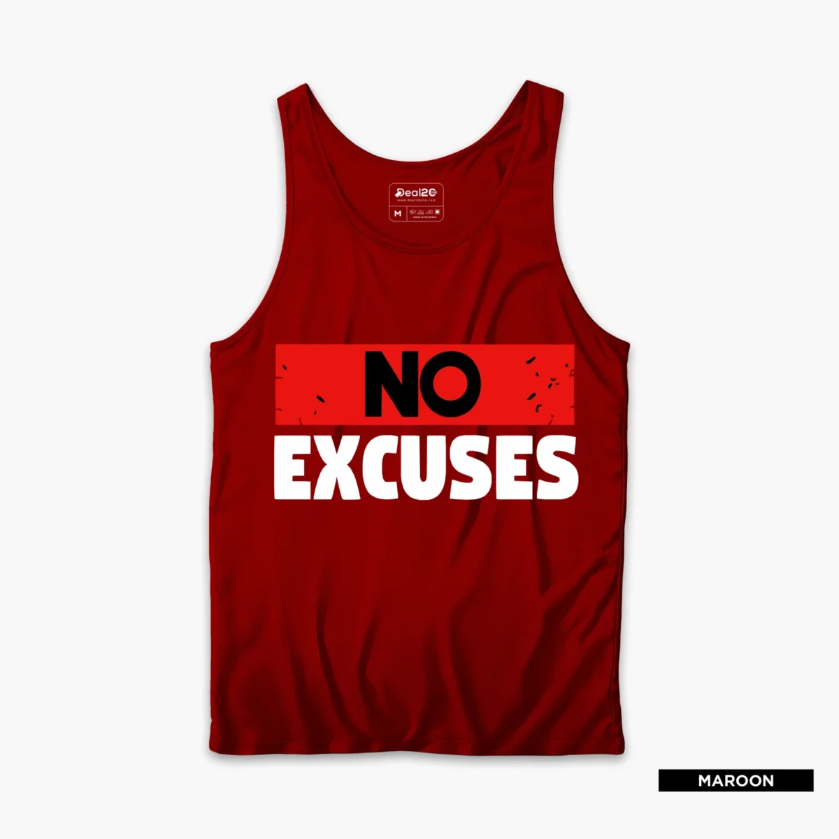 Pack of 3 Get Focus No Believe Printed Tank Tops For Mens - Image 2