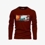Pack of 4 Time for Awesome Surfing Mens Printed Long Sleeves T-Shirts - Image 2