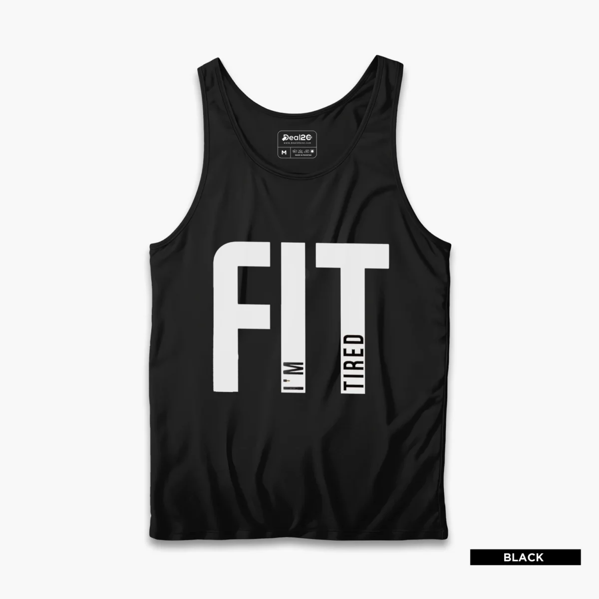 Pack of 3 Heavier Iron Fit Printed Tank Tops For Mens - Image 3