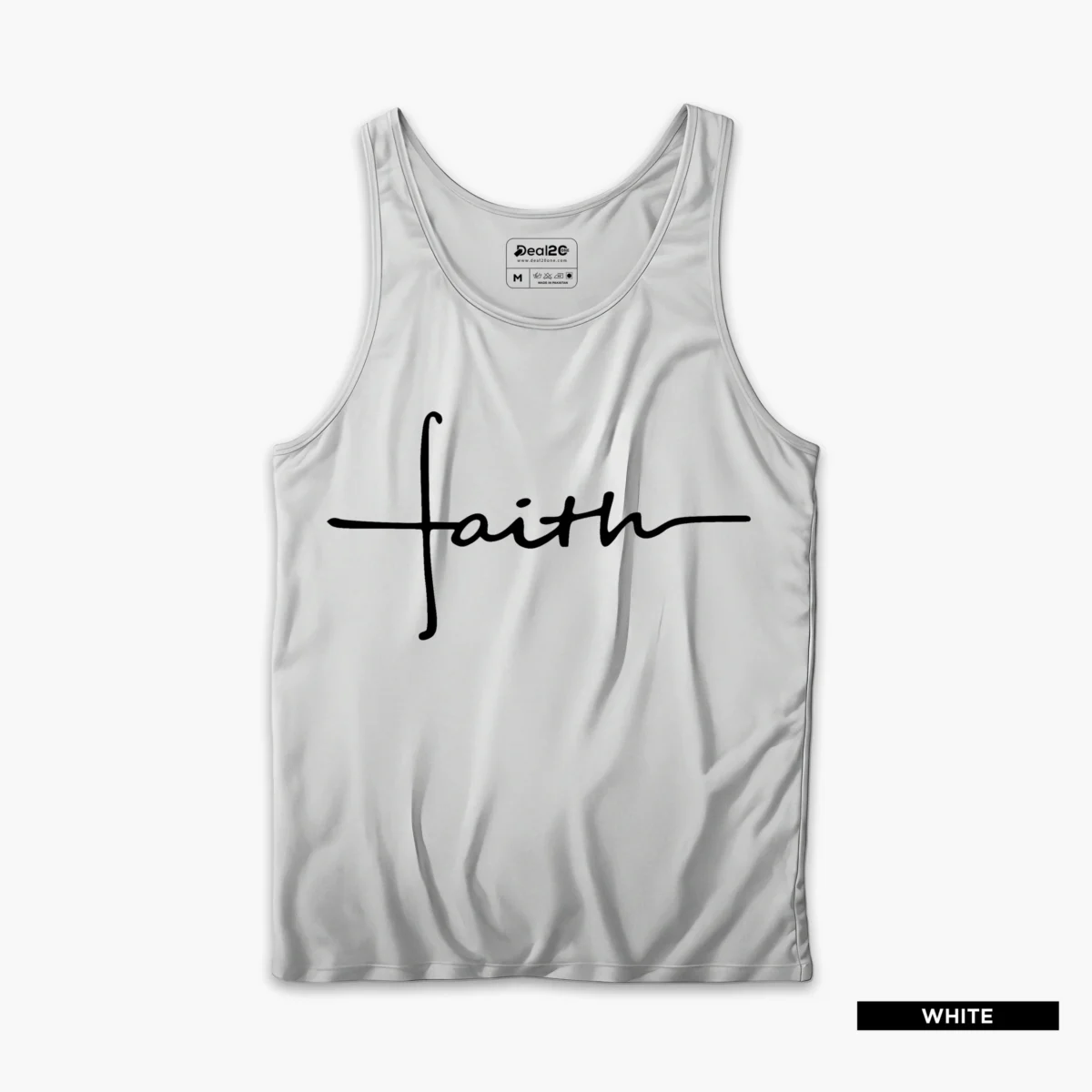 Pack of 3 Faith Be You Future Printed Tank Tops For Mens - Image 3