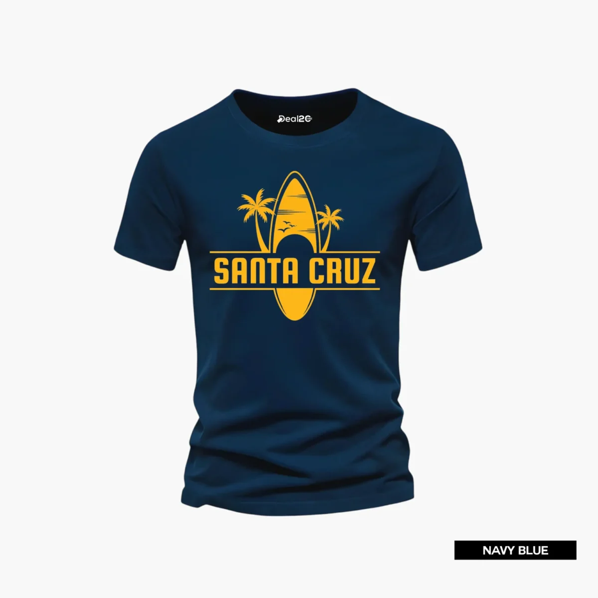 Pack of 5 Coconut Beach Santa Cruz Rider Mens Printed T-Shirts - Image 4