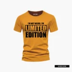 Pack of 4 Limited Legend Dont Mind Mens Printed T-Shirts - Image 2