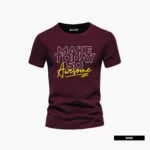 Pack of 6 Never Mind Make Style Got Smile Mens Printed T-Shirts - Image 3