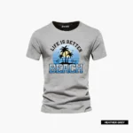 Pack of 5 Coconut Beach Santa Cruz Rider Mens Printed T-Shirts - Image 2