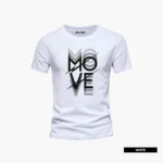 Pack of 5 Move Do It Now Printed T-Shirts For Mens - Image 4