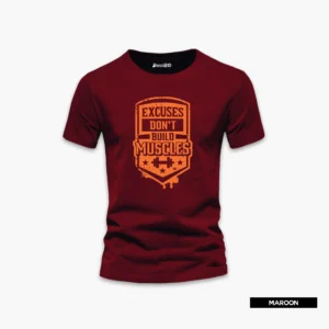 Image showing a pack of three (3) men's printed T-shirts from the Always Explore Muscles line, featuring various graphic designs and a comfortable fit.
