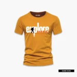 Pack of 3 Always Explore Muscles Mens Printed T-Shirts - Image 4