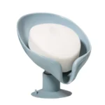 Soap Holder Soap Dish Self Draining Soap Holder, Bar Soap Holder,Leaf Shape Soap Saver