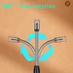 Electric Lighter 360 – Windproof USB Rechargeable Arc Pulse Kitchen Lighter - Image 4