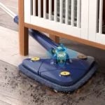 Triangle Mop with 360° Rotatable Head and Extendable Adjustable Handle