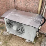 Aluminum Foil AC Outer Cover for outdoor air conditioner protection