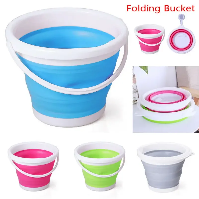 10L Foldable Silicone Bucket
