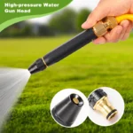 "High-pressure water spray gun nozzle for car washing and garden cleaning – adjustable jet and mist modes"