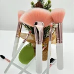 8-Piece Portable Makeup Brush Set with Color Box Packaging