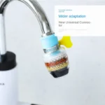 6-layer kitchen water filter tap purifier with medical stone nozzle