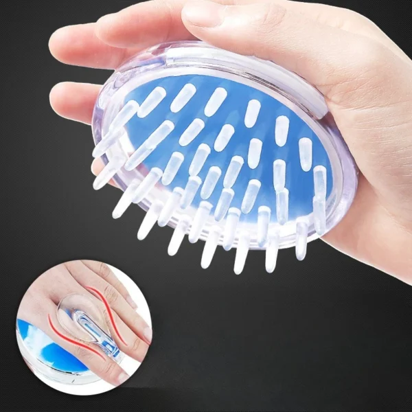Transparent Scalp Brush
