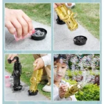 10 hole automatic Gatling bubble machine electric blower toy gun