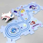 electric car puzzle toy 5pcs space scene for kids