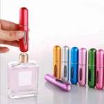 "5ml refillable perfume bottle with spray – portable travel atomizer for fragrance"