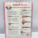8-Piece Portable Makeup Brush Set with Color Box Packaging
